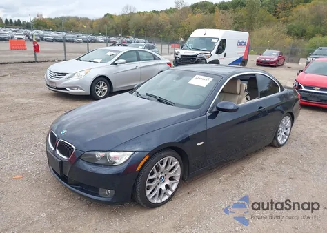 2009 BMW 328 I Sulev z USA, uszkodzony, nr VIN WBAWR33549P343341